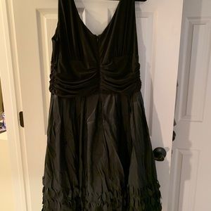 Black formal dress